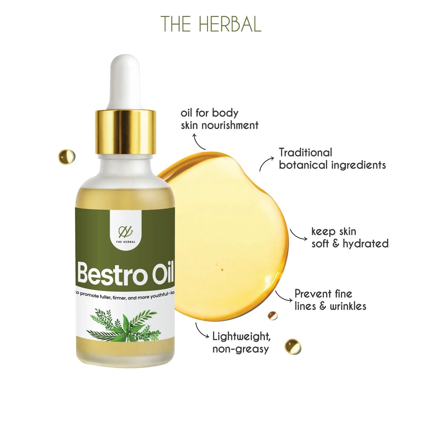 Bestro Oil – Herbal Oil for Skin Firmness Support